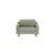Atelier del Sofa Fotelja Robin Loveseat, Svetlozelena