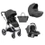 KikkaBoo kolica Thea 3in1 set sa autosedištem i tvrdom korpom dark grey (KKB21110)