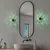 Opviq Zidna lampa Benek-15-14405, 15x18x15cm, IP20, Zlatna boje
