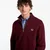 Mikina FRED PERRY Half Zip Sweatshirt Oxblood M