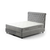 Hanah Home HANAH HOME Sonata 120 x 200 - Grey boxspring postelja, (20975945)