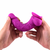 NS Novelties Coloursoft - Soft dildo, 13 cm - Vijolična