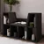 HANAH HOME Polica za knjige Livora Anthracite