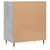 Komoda siva boja betona 57 x 35 x 70 cm od konstruiranog drva