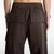 Hlače Rick Owens DRKSHDW Creatch Wide Cargo Drawstring Pants Dark Dust S