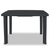 Vrtni stol od plastike antracit 101 x 68 x 72 cm