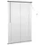 Venecijanska roleta Srebrno Siva 150 x 100 cm 25 mm PVC