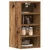Vidaxl Viseča omarica “Riga” Old Wood 30x29,5x60 cm Inženirski les