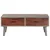 shumee Klubska mizica siva 100x60x40 cm trden mangov les