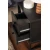 Hanah Home Noćni ormarić Glimmer, 45.2 x 50 x 29.5 cm, Crni