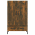 Komoda boja dimljenog hrasta 70 x 31 x 115 cm konstruirano drvo