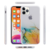 Maska Water Spark za iPhone X/XS transparent zlatno-plava