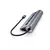 SATECHI Hub Aluminium Type-C USB Hub 3x USB 3.0,MicroSD, Sivi