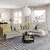SÖDERHAMN Ugaona sofa, 4-sed, bez stranice/Fridtuna svetlobež