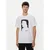 Karl Lagerfeld Jeans Majica 245D1709 Bela Regular Fit