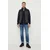 Barbour Pletena jopica Essential Elbow-Patch MKN0731CH51 Mornarsko modra Regular Fit