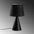 Opviq Stona lampa Kona-15480, Crna
