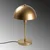 Opviq Stona lampa Togg-14808, 20x20x35 cm, IP20, Zlatne boje