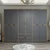 Hanah Home Garderober Elina, 270x210x52cm, Tamnosivi