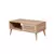 Hanah Home Klub sto Calvin, 55x100x45 cm, Bež