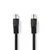 CAGL20000BK30 DIN Audio Kabl, DIN 5-Pin Muski, DIN 5-Pin Muski, Niklovan, 3.00 m, Okrugli, PVC, Crni