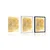 Plakat s paspartujem zlata etno Mandala - 30x45 silver