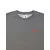 U.S. POLO ASSN. Pulover  siva / rdeča