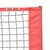 Teniska mreža Crna i crvena 301 x 90,5 x 87 cm Poliester