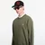 Mikina Fred Perry Crew Neck Sweatshirt Green L