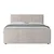 Livetastic BOXSPRING POSTELJA 180 cm  x 200 cm , leseni material krem barve