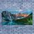 tulup.si Slika na platnu Mountain forest lake landscape 125x50 cm