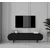 Hanah Home TV komoda Regulus 160, 160 cm, crna