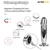 AfterDark Sarmy Metal Vibrating Dildo Plug Size M