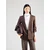 PIECES Blazer PCBOSELLA temno rjava/bela