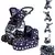 Kolica za lutke Coco Star Blue Pink 907432