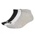 Adidas Čarape T Ess Low 3P, KC9629, Crne, sive i bele