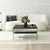HANAH HOME Aqua Klub sto, 75x40x75cm, Antracit