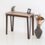 Ityhome Ityhome 90 x 77 konzolna miza rjava, (20847650)