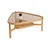 Hanah Home klub sto Capella 95, 95 cm, hrast