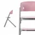 KINDERKRAFT Hranilica za bebe Livy roze