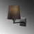 Opviq Zidna lampa E27 Socket, Crna