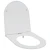 WC daska Bijelo 47 x 36 x 3,4 cm Duroplast