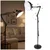 Brilagi - Fleksibilna podna lampa TASKER 1xE27/60W/230V 157 cm crna
