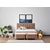 Hanah Home Bračni krevet sa prostorom za odlaganje Latte 160x38x200cm Crni