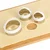 Set of cookie cutter-moulds, 3 pieces, circle-shaped – made by Kitchen