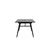 Venture Design Jedilna miza Sleek 75x195x95 cm črna