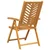 Vidaxl Vrtni Stol 6 szt. Rjava 57 x 72 x 109 cm Masiven les akacije
