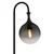 Globo 15885S - Podna lampa DALTON 1xE27/10W/230V
