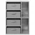 Kreveta s ladicama Siva Sonoma 60 x 33,5 x 84 cm
