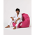 ATELIER DEL SOFA lazy bag Premium XXL rozi
